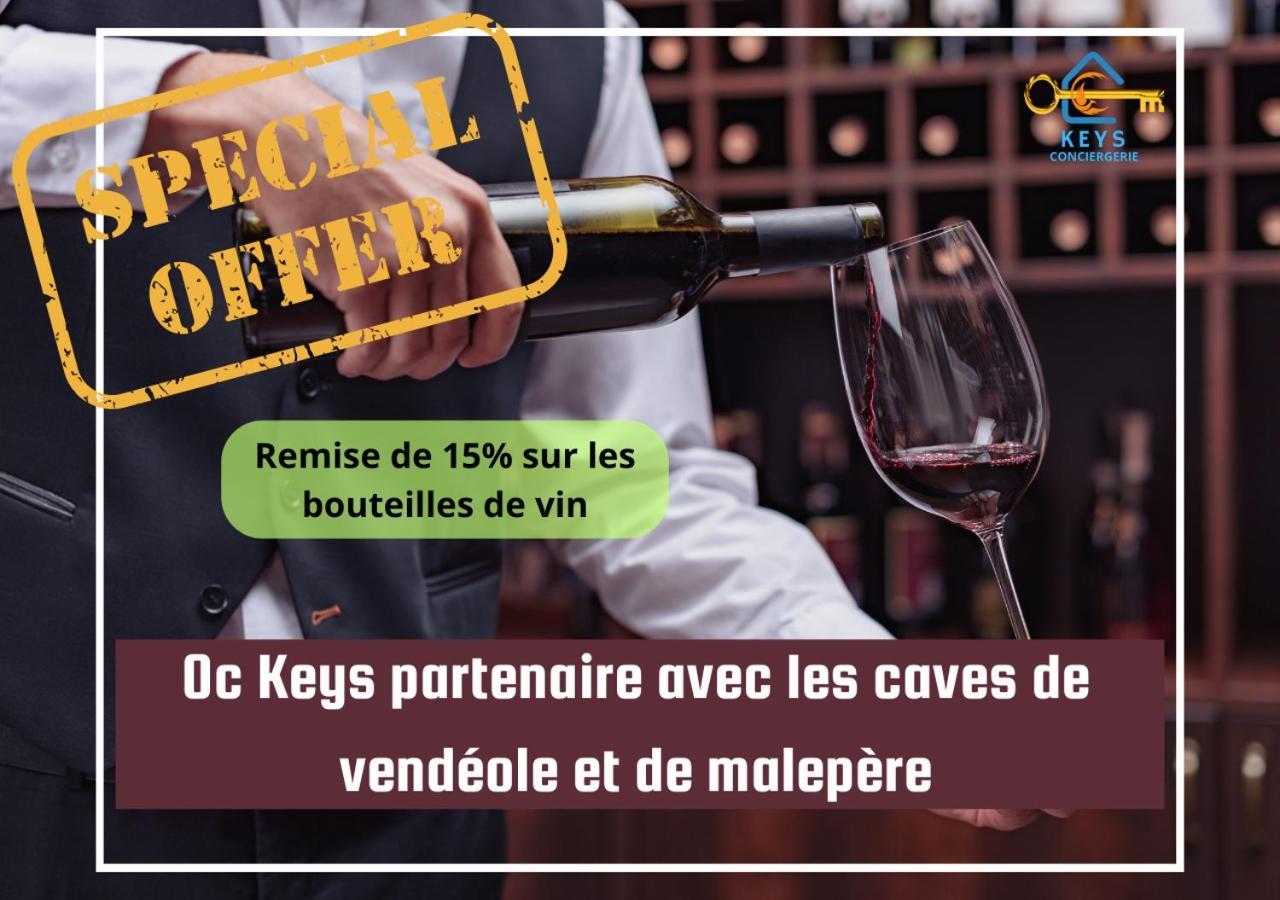 דירות Le Cathare-Limoux-Wifi-Parking Free-Oc-Keys מראה חיצוני תמונה